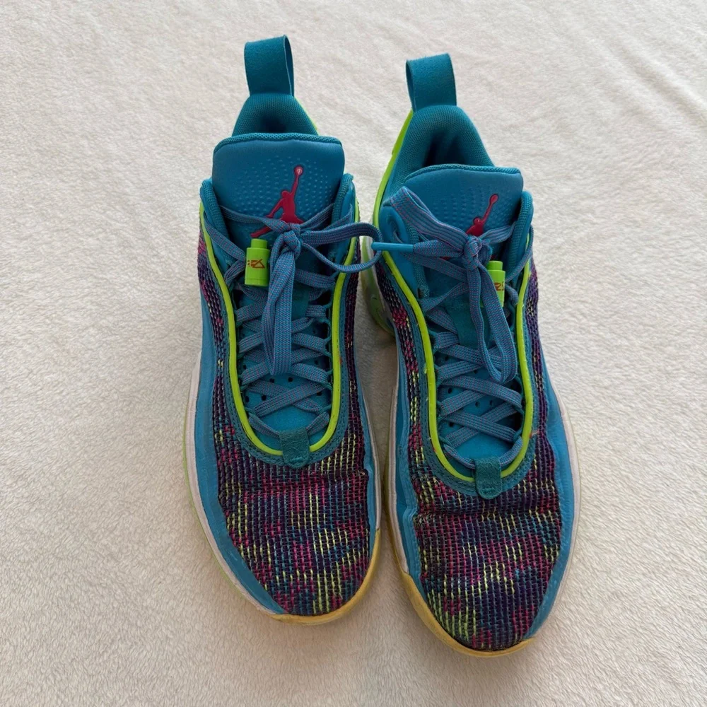 Nike Air Jordan 36 Low Luka PF Laser Blue Green Basketball